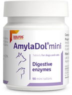 Dolfos AmylaDol mini 90 tbl - trávicí enzymy - Doplněk stravy pro psy