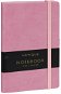 Notique Notes tečkovaný, růžový, 13 × 21 cm - Zápisník