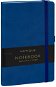 Notique Notes linkovaný, tmavě modrý, 13 × 21 cm - Zápisník