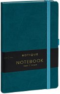 Notique Notes linkovaný, tyrkysový, 13 × 21 cm - Zápisník
