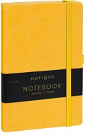 Notique Zápisník linajkový, žltý, 13 × 21 cm - Zápisník