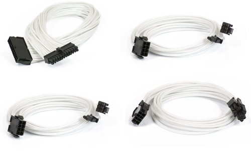 Phanteks Extension Cable Set -White - Power Cable - Main image