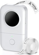 Phomemo D30, White + 1 Roll of 100 Labels, 12×40mm - Label Printer