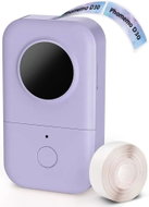 Phomemo D30, Purple + 100 pcs Label Roll, 12×40mm - Label Printer
