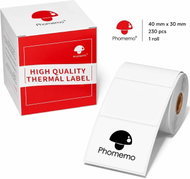 Phomemo Labels, White, 40 × 30mm, 230 pcs, for A42, M110, M220, M221, E50Pro - Paper Labels