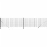 SHUMEE Drôtený plot 1,8 × 10 m antracitová oceľ - Plot