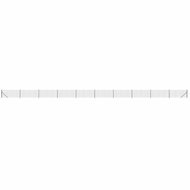 SHUMEE Wire fence with flanges 0,8 × 25 m anthracite - Fence