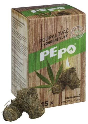 Severochema Pe-Po kender begyújtó, 15 darab - Grill begyújtó - Fő fotó