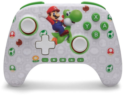 PowerA Advantage Wireless Controller for Nintendo Switch 2 - Mario and Yoshi - Gamepad - Main image