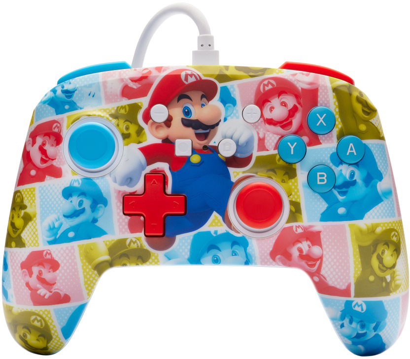 Super Mario Nintendo Switch Hori Pad Mini Switch PowerA