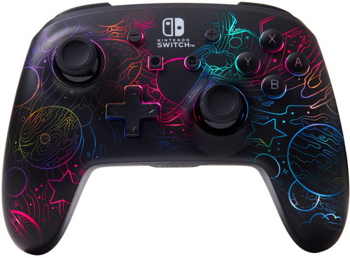 PowerA Enhanced Wireless Controller for Nintendo Switch with Lumectra - Galactic Vortex - Gamepad - Hauptbild