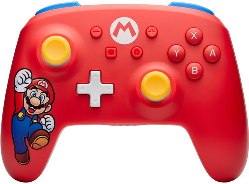PowerA Wireless Controller for Nintendo Switch - Super Mario Joy Hauptbild PowerA Wireless Controller for Nintendo Switch - Super Mario Joy - Gamepad - Hauptbild