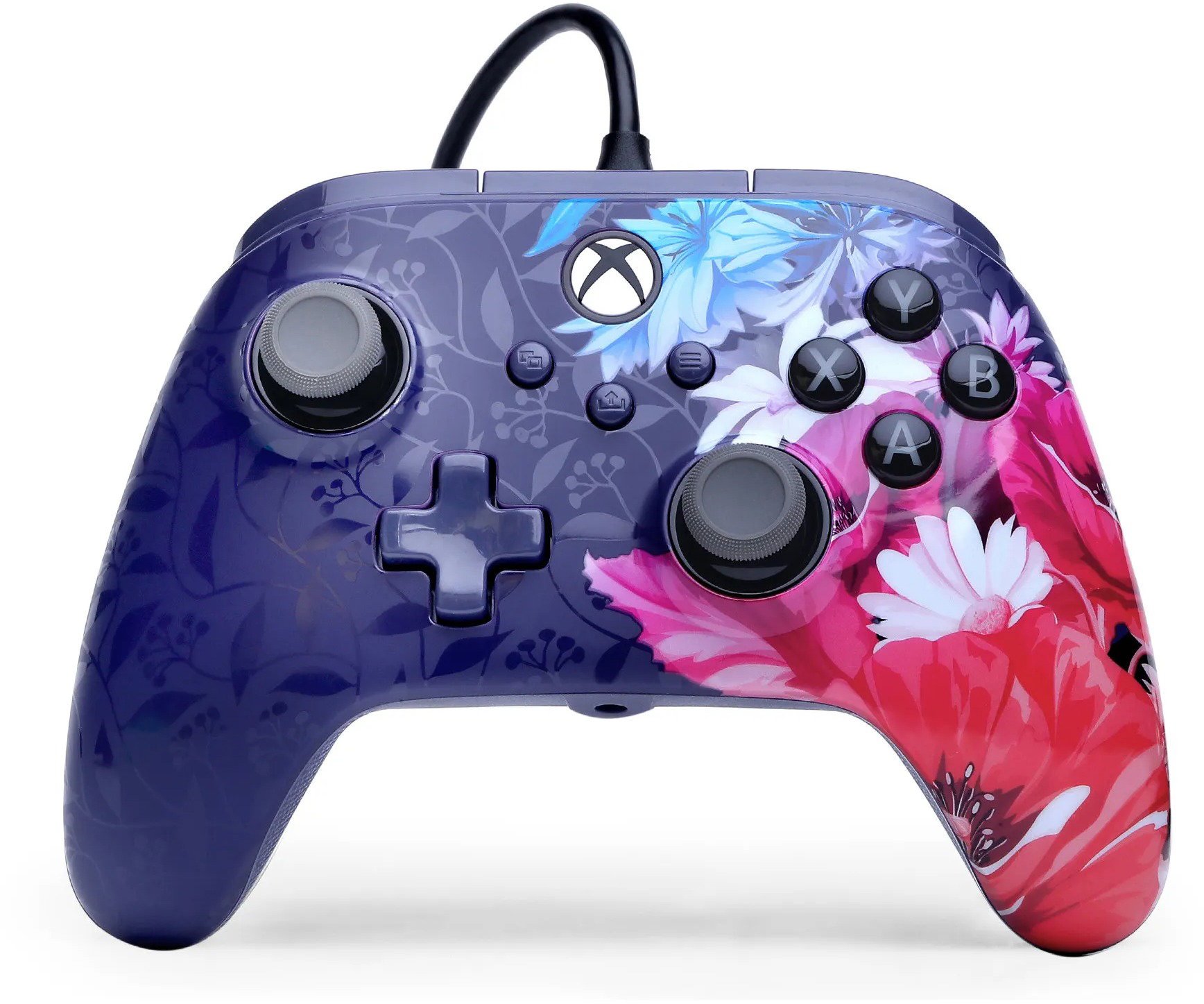 PowerA Advantage Plus Wired Controller for Xbox Series X|S - Night Blossom