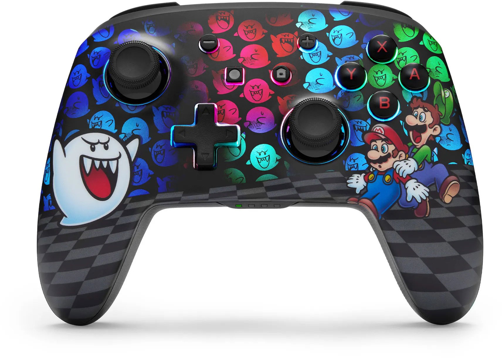 PowerA Enhanced Wireless Controller for Nintendo Switch with Lumectra Ghost - Peek-a-Boo