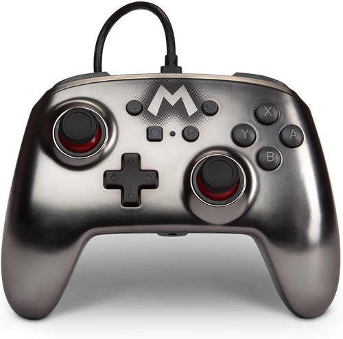PowerA Enhanced Wired Controller - Mario Metallic - Nintendo Switch - Gamepad - Fő fotó