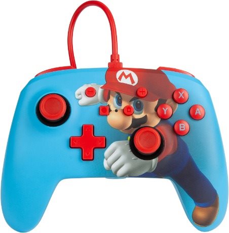PowerA Enhanced Wired Controller - Mario Punch - Nintendo Switch - Gamepad - Main image