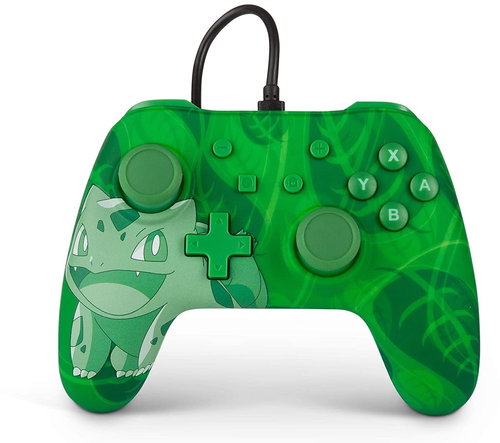 PowerA Wired Controller - Pokémon Bulbasaur - Nintendo Switch - Gamepad - Fő fotó