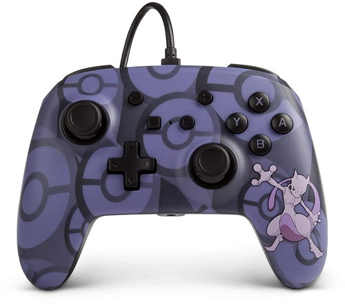 PowerA Enhanced Wired Controller - Pokémon Mewtwo - Nintendo Switch - Gamepad - Fő fotó