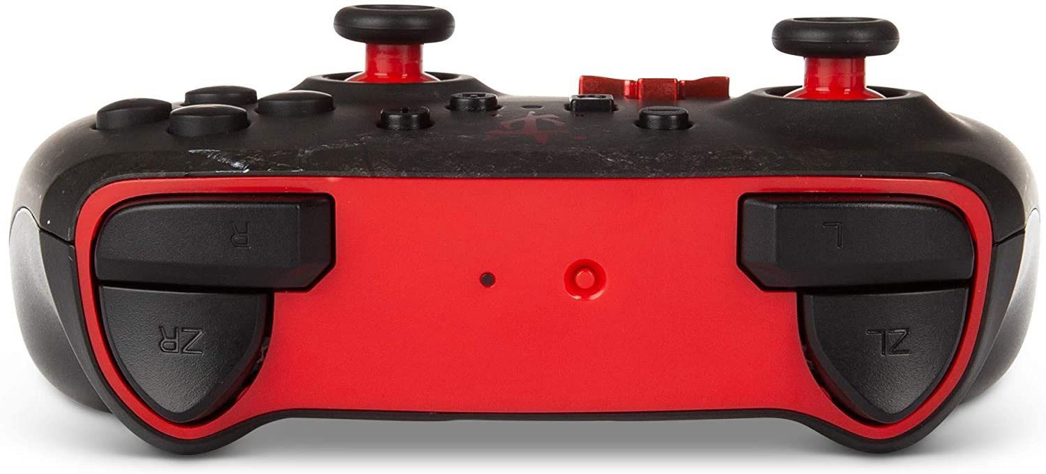 Powera enhanced wireless controller for nintendo switch sale red