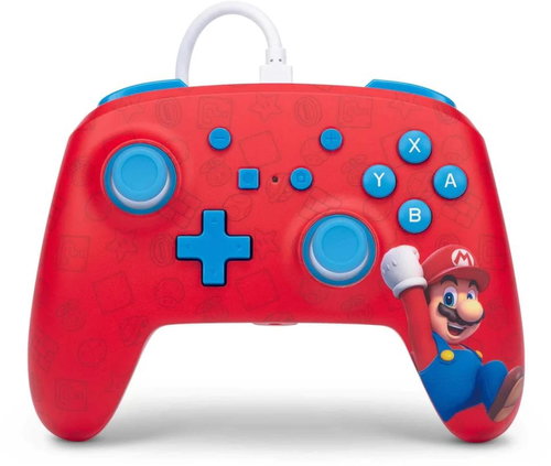 PowerA Enhanced Wired Controller - Woo-hoo! Mario - Nintendo Switch - Gamepad - Hauptbild