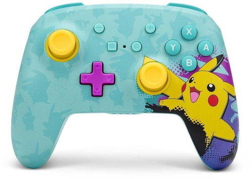 PowerA Enhanced Wireless Controller - Pikachu Paint - Nintendo Switch - Gamepad - Main image