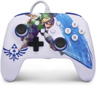 PowerA Enhanced Wired Controller for Nintendo Switch – Master Sword Attack - Gamepad