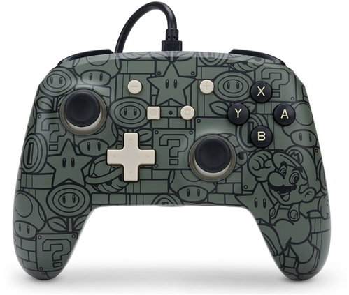 PowerA Enhanced Wired Controller - Power-Up Mario - Nintendo Switch Hauptbild PowerA Enhanced Wired Controller - Power-Up Mario - Nintendo Switch - Gamepad - Hauptbild