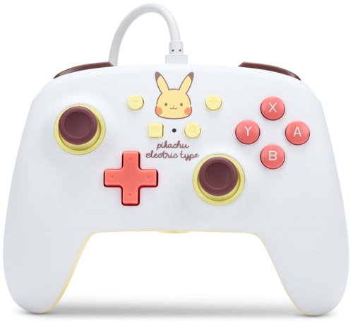 PowerA Enhanced Wired Controller - Pikachu Electric Type - Nintendo Switch - Gamepad - Hauptbild