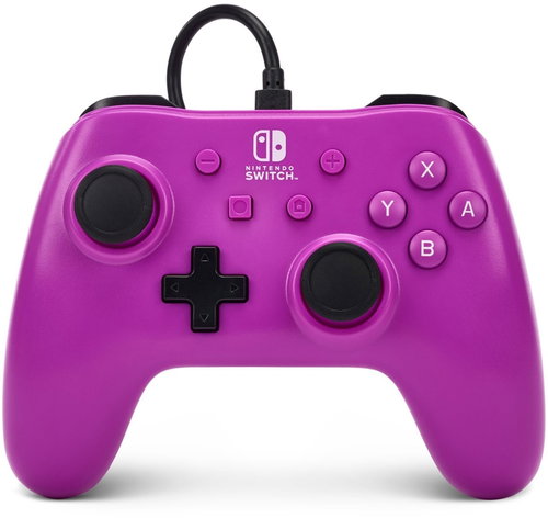 PowerA Wired Controller – Grape Purple - Nintendo Switch - Gamepad - Main image