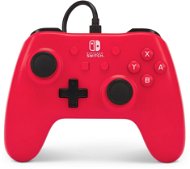 PowerA Wired Controller - Raspberry Red - Nintendo Switch - Gamepad