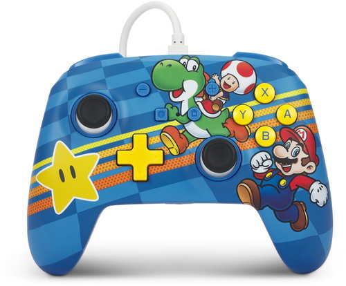 PowerA Enhanced Wired Controller – Super Mario Mushroom Kingdom Friends – Nintendo Switch - Gamepad - Hauptbild