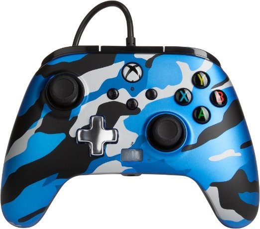 Blue camo xbox one 2024 controller wireless