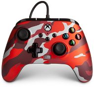 PowerA Enhanced Wired Controller – Metallic Red Camo – Xbox - Gamepad