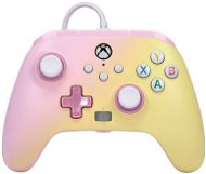 PowerA Enhanced Wired Controller for Xbox Series X|S – Pink Lemonade - Gamepad