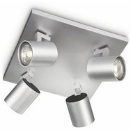 Philips 53094/48/12 - Spotlight MYLIVING RUNNeR 4xGU10/50W/230V - Spot Lighting