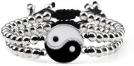 Beaded Bracelet Yin Yang -10 - Bracelet