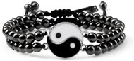 Wrap Q1 Korálkový náramek Yin Yang -10-2 - Bracelet