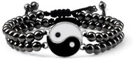 Wrap Q1 Beaded Bracelet Yin Yang -10-2 - Bracelet