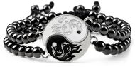 Wrap Q1 Korálkový náramek Yin Yang -10-3 - Bracelet