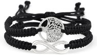 Wrap Q1 Ladies beaded wrap bracelet infinity / tree of life XHB 27 - Bracelet