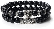 Predator Q1 Men's bracelet owl 2 pcs 19cm XHB 33 - Bracelet