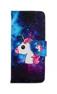 TopQ Pouzdro Realme 8 5G knížkové Space Unicorn 90774 - Phone Case