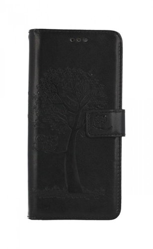 TopQ Pouzdro Realme 8 5G knížkové Černý strom sovičky 90600 - Phone Case - Main image