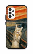 TopQ Kryt Samsung A23 5G Scared Cat 89344 - Phone Cover