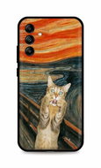 TopQ Kryt Samsung A04s Scared Cat87945 - Phone Cover