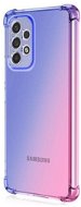 TopQ Kryt Samsung A23 5G Shock duhový modro-růžový 87131 - Phone Cover