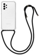 TopQ Cover Samsung A23 5G with black cord transparent 87115 - Phone Cover