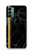 TopQ Kryt STYLE Samsung A04s Mramor černo-zlatý 87079 - Phone Cover