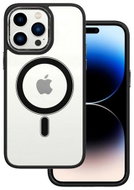 TopQ Kryt Magnetic iPhone 14 Pro Max pevný s černým rámečkem 87054 - Phone Cover