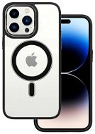 TopQ Kryt Magnetic iPhone 13 Pro pevný s čiernym rámčekom 87048 - Kryt na mobil